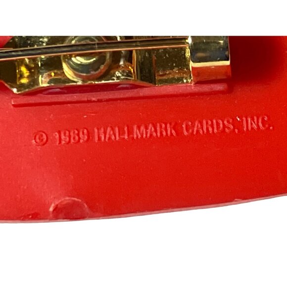 Hallmark Heartful of Happy wWshes heart pin RED HEART VALENTINE Lapel Pin - Picture 7 of 7